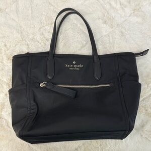Kate Spade Black Nylon Tote